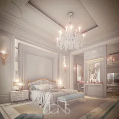 طراحی اتاق خواب مستر |  توسط IONS DESIGN |  ظرافت نئوکلاسیک