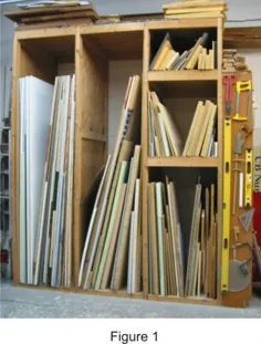 برای ذخیره کالاهای ورق یکی از این قفسه های مفید را بسازید