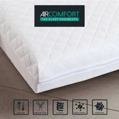 تشک تخت خواب تخت کودک کودک نو پا AirComfort با روکش متحرک - همه اندازه ها - خرید معاملات روزانه گروهی