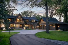 خانه دریاچه میدوست با الهام از طراحی مدرن کوهستانی