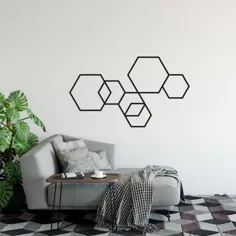 کیت نوار ماسک DIY - تزیینات مورال - les hexagones |  MilieO