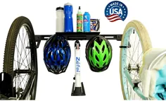 آویز گاراژ قفسه ذخیره سازی دوچرخه کوهنوردی Koova به مدت 3 دوچرخه + کلاه ایمنی |  متناسب با همه دوچرخه ها حتی کروزهای بزرگ / دوچرخه کوهستان تایر بزرگ |  فولاد روکش دار پودر سنگین |  ساخته شده در ایالات متحده آمریکا