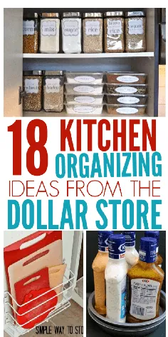 18 ایده نابغه آشپزخانه از فروشگاه دلار - سازمان وسواس کرد