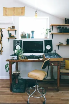 استودیوی موسیقی خانگی گاراژ تبدیل به الکتریک