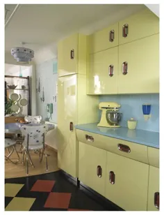 1950s آشپزخانه پرنعمت