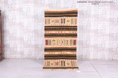 فرش بربر Vintage 3.2 FT X 6.6 FT Runner فرش مراکشی |  اتسی