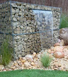 دیوار گابیون - چگونه می توان از آن در محوطه سازی باغ استفاده کرد؟