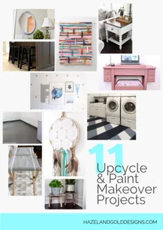 11 پروژه DIY Upcycle و Paint Makeover