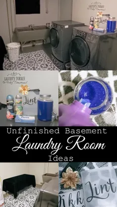 ایده های اتاق لباسشویی زیرزمین ناتمام
