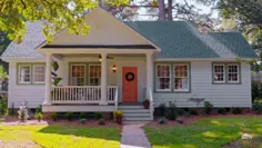 The Polk House: دادن یک ایوان جدید به یک خانه کوچک جنوبی