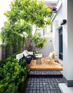 30 ایده ایده آل برای طراحی حیاط خلوت و باغ - Gardenholic