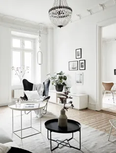خانه ای سفید و روشن - طراحی COCO LAPINE