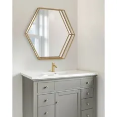 آینه حمام مدرن Lief Metal