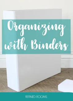 سازماندهی با Binders: بهترین راه برای مدیریت مقالات و پروژه های خانگی
