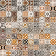 الگوهای کاشی و سرامیک از پرتغال.  |  تصویر سهام |  رنگ آمیزی