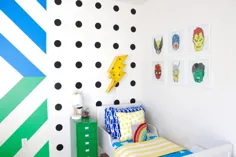 Superhero Toddler Room Reveal - مهد پروژه