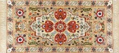 فرش سبک ایرانی 2 کاشی دیواری سانتا باربارا