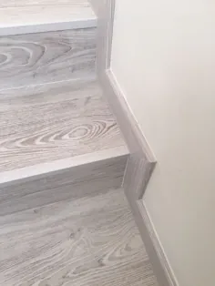 ¿Cómo forrar una escalera con suelo laminado؟