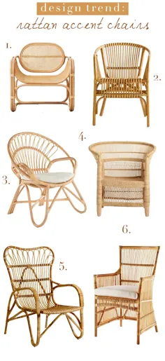 Design Crush: Rattan Chairs - LivvyLand |  بلاگر مد و سبک آستین