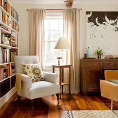 یک اتاق نشیمن به سبک کلبه ای راحت ایجاد کنید