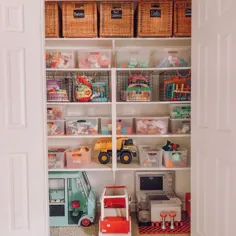 چگونه سازماندهی اسباب بازی های کودک و نکات مربوط به ذخیره سازی اتاق بازی - زندگی توسط Leanna