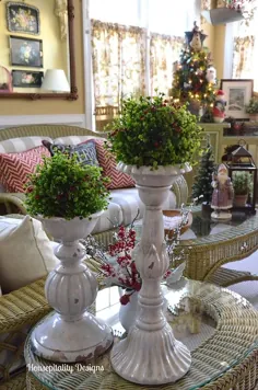 Sunroom Christmas 2014-Designs Housepitality
