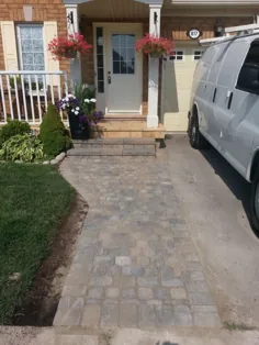 عکسهای Driveway Extension - مسیر بتونی و بین راهی | محوطه سازی مارکستون