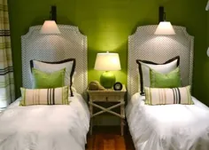 22 اتاق خواب میهمان با طرح های جذاب تختخواب دوقلو