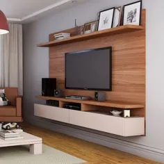 15 طرح کابینت تلویزیون که اتاق نشیمن شما را فوق العاده شیک می کند |  توصیه کنید