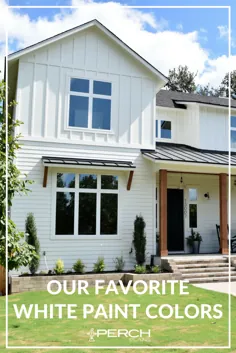 بهترین رنگهای نمای بیرونی خانه مدرن سفید