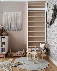 اتاق بچه های ناز با دیوارهای پایدار مناسب برای کل خانواده - FitWood اسکاندیناوی