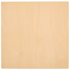 Baltic Birch Plywood B / BB Grade 3mm 1/8 "x 12" x 12 "Sheets Pack Of 45 Sheets by Woodpeckers - Walmart.com