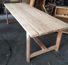 میز مزرعه مبتدی (2 ابزار + 50 دلار چوب)