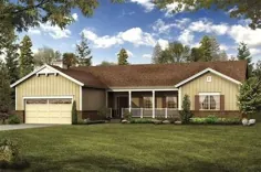 طرح ساده ساخت Ranch Home