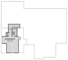 خانه مزرعه دو طبقه 5 خوابه دو خوابه دارای اتاق اضافی بیش از گاراژ (طرح طبقه)