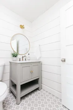 30 ایده زیبا برای اتاق نیمه حمام و پودر که اکنون دوستشان داریم