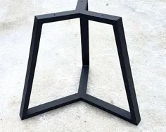 پایه های میز به عرض 30 سانتی متر - کف اسکاید میز مبلمان صنعتی طرح قاب فولادی مبلمان طراحی صنعتی