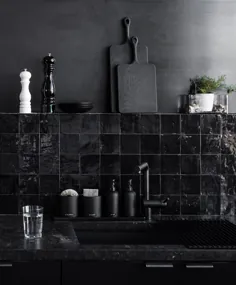 آشپزخانه هفته: یک مطالعه سیاه و سفید توسط طراح نیکول هولیس - Remodelista