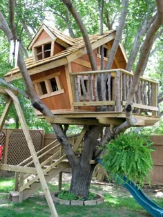 Baumhaus bauen - schaffen Sie einen Ort zum Spielen für Ihre Kinder!  - Archzine.net