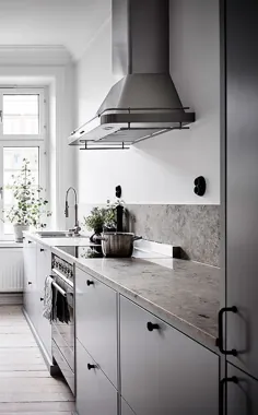 خانه ای کوچک با یک آشپزخانه عالی - طراحی COCO LAPINE