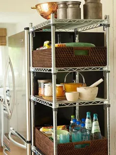 روش های زیرکی برای ذخیره مواد غذایی در آشپزخانه خود