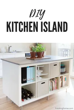 جزیره آشپزخانه DIY
