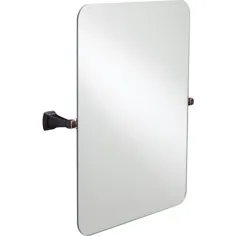 آینه حمام بدون قاب مستطیل مستطیل برنز مالش روغن Delta Flynn 3.4528-in