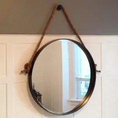 آینه آهنی و طناب DIY - Life Store