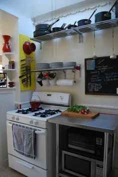 آشپزخانه های کوچک و خنک: 4 راه حل برای ذخیره سازی آشپزخانه