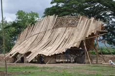 ضد آب بام های بامبو - معماری زمین بامبو - ساخت و ساز Chiangmai Life