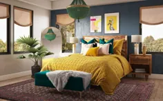 طراحی اتاق خواب Eclectic ، Bohemian ، Glam توسط کتی ، طراح داخلی Havenly