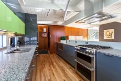 بازسازی آشپزخانه معاصر با آهک سبز در دنور - طراحی آشپزخانه و حمام JM