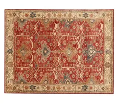 فرش پشمی دستی تافتینگ به سبک فارسی