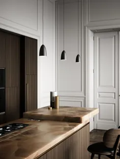 آشپزخانه خود را با طراحی نوردیک - روشنایی داخلی ارتقا دهید